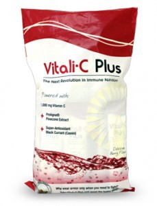 Vitamin C Powder, just mix in water.